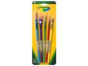 Crayola Llc 05 3506 5 Pack Assorted Colors Crayola Paint Brush Set