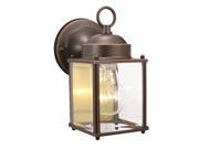 Design House 506576 Coach Outdoor Downlight 4.5 Inch by 8 Inch Oil Rubbed Bronze Finish 506576