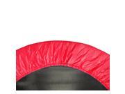 40 Round Trampoline Safety Pad Spring Cover for 6 Legs Red
