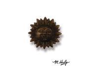Michael Healy Designs MHR63 Smiling Sunface Doorbell Ringer Oiled Bronze