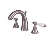 Kingston Brass KS2978PL Two Handle 8 to 16 Widespread Lavatory Faucet with Bra