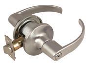 Design House 702001 C-Series 2-Way Latch Privacy Door Handle, Adjustable Backset, Satin Chrome Finish - 702001 Design House 702001 C-Series 2-Way Latch Privacy Door Handle, Adjustable Backset, Satin Chrome Finish - 702001