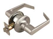 Design House 701870 C Series 2 Way Latch Passage Door Handle Adjustable Backset Satin Chrome Finish 701870