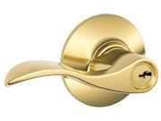 Schlage Lock F51VACC505 Accent Lever Entry Lockset PB ACCENT ENTRY LEVER