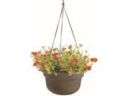 Bloem 12 inch Dura Cotta Hanging Basket Peppercorn DCHB1260 12 Pack