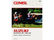 Clymer M381 1983 1987 Suzuki Lt185 Service Manual Suzuki