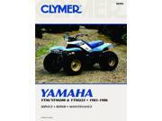Clymer M394 1983 1986 Yamaha YTM Service Manual Yamaha