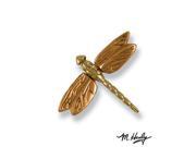 Michael Healy Designs MHR16 Dragonfly In Flight Doorbell Ringer Brass Bronze