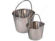 Proselect ZT644 09 Stainless Flat Sided Pail 9Qt