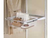 Rubbermaid FG3J0503WHT Configurations Sliding Basket White