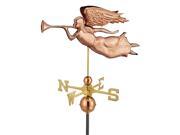 Good Directions 630P Angel Weathervane Polished Copper