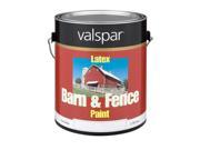 Valspar 3121 10 Exterior Barn and Fence Latex Paint Red 1 Gallon