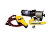 Superwinch 1220210 LT2000 12 Volt DC Utility Winch with Free Spooling Clutch and