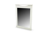 South Shore 3160122 Step One Collection Mirror Pure White