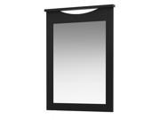South Shore 3107122 Step One Collection Mirror Pure Black