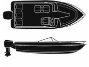 Seachoice 97421 18 ft6 V Hull With Outboard Cover
