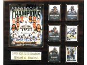C and I Collectables 1620SB48 NFL 16 inch x20 inch Seattle Seahawks Super Bowl X