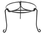 Plastec Products PS101BK 8 inch Black Patio Stand