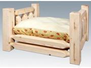 Montana Woodworks MWHCRDGS Pet Bed w 16x20 Mattress Homestead Collection Ready
