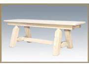 Montana Woodworks MWHCPSB6 Plank Style Bench 6 Foot Homestead Collection Ready T