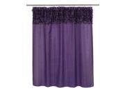 Carnation Home Fashions FSCL JAS 33 Jasmine Cut Leaves Fabric Shower Curtain 100
