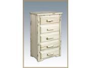 Montana Woodworks MW5DV Chest 5 Drawer Montana Collection Lacquered