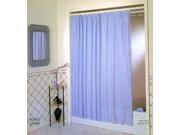 Excell 1ME 40O 470 100 70 in X 72 in White Luxury Glitter Vinyl Shower Curtain