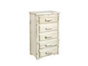 Montana Woodworks MW5D Chest 5 Drawer Montana Collection Ready To Finish