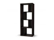 South Shore Reveal Collection Shelving Unit Chocolate 5159731