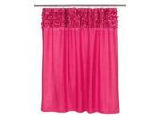 Carnation Home Fashions FSCL JAS 89 Jasmine Cut Leaves Fabric Shower Curtain 100