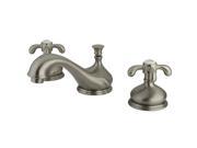 Kingston Brass KS1168TX Two Handle 8 to 16 Widespread Lavatory Faucet with Bra