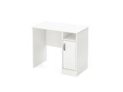 South Shore 7250075 Axess Collection Small Desk Pure White