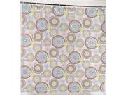 Carnation Home Fashions SCPEVA HK JAS Jasmine 5 Gauge Peva Shower Curtain with B