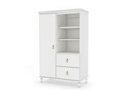 South Shore Moonlight Collection Armoire Pure White 3760038