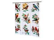 Carnation Home Fashions FSC13 AU Audubon Heavier Weight Fabric Shower Curtain 10