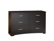 South Shore 3159010 Step One Collection Dresser Chocolate