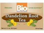 Bio Nutrition Organic Dandelion Root Tea 30 Tea Bags