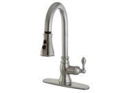 Kingston Brass GS7778ACL Gourmetier American Classic Single Handle Faucet with P