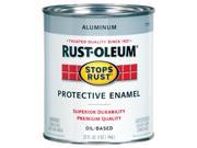 Rustoleum 7715 502 1 Quart Aluminum Protective Enamel Oil Base Paint