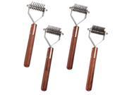 Master Grooming Tools TP017 08 Stripper with Wooden Handle 8 Bld