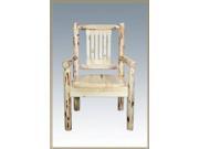 Montana Woodworks MWCASCNV Captain s Chair Montana Collection Lacquered Standard