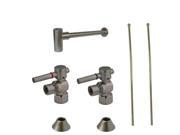 Kingston Brass CC43108DLLKB30 Contemporary Plumbing Sink Trim Kit with P Trap fo