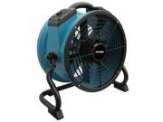 XPOWER X 34TR 1 4 HP 1720 CFM 1.6A Variable Speed Professional Axial Fan w 3 Ho