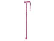 Drive Medical rtl10304bca Breast Cancer Awareness Folding Cane Pink