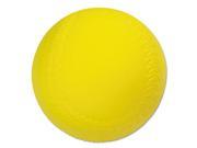 Coated Foam Sport Ball Softball Official Size Yellow