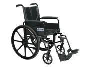 Drive Medical c420adfasv sf Cirrus IV Lightweight Dual Axle Wheelchair with Adju
