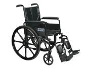 Drive Medical c420adfasv elr Cirrus IV Lightweight Dual Axle Wheelchair with Adj