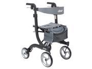 Drive Medical rtl10266bk t Nitro Euro Style Walker Rollator Tall Black