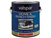 Valspar 5221 10 Exterior Home and Ranch Latex Paint Red 1 Gallon