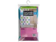 Bulk Buys OC594 Shower Curtain With Rings Case of 24
